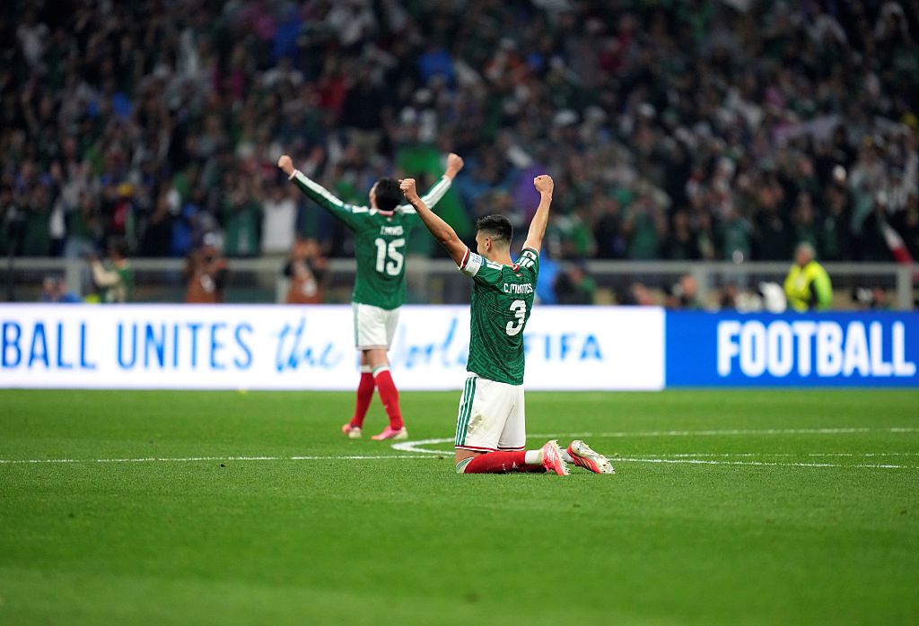 MEXICO-MEXICO CITY-FOOTBALL-FIFA WORLD CUP-ROUND OF 32-MEX VS ECU