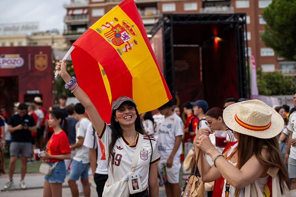 FIFA World Cup 2026: France V Spain Semi-finals, Fan Atmosphere In Colón, Madrid