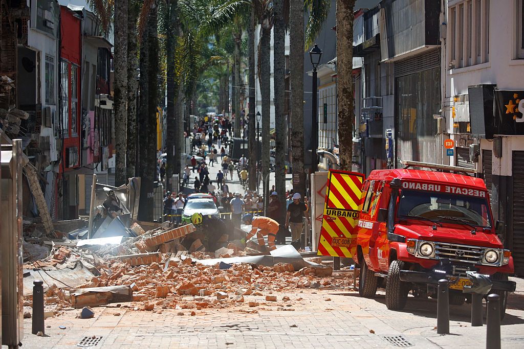 COLOMBIA-EARTHQUAKE