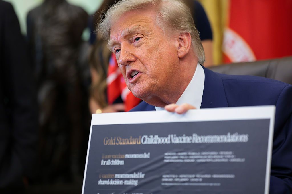 Trump Signs Executive Order Concerning Childhood Vaccine Shots