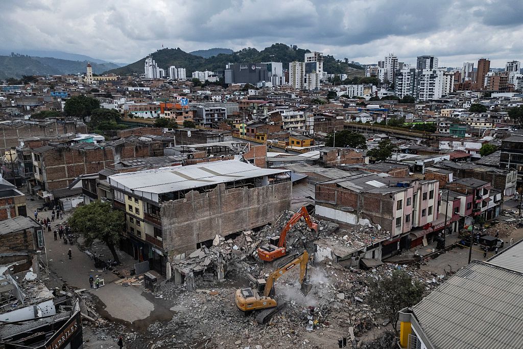 COLOMBIA-EARTHQUAKE-AFTERMATH