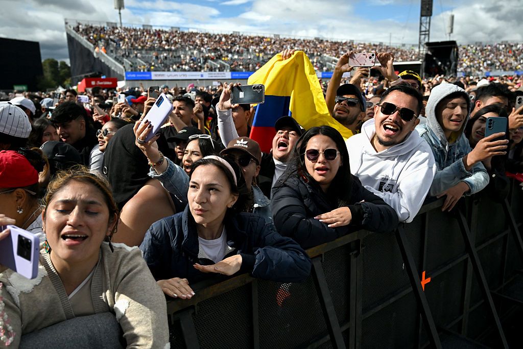 COLOMBIA-MUSIC-EARTHQUAKE-CONCERT