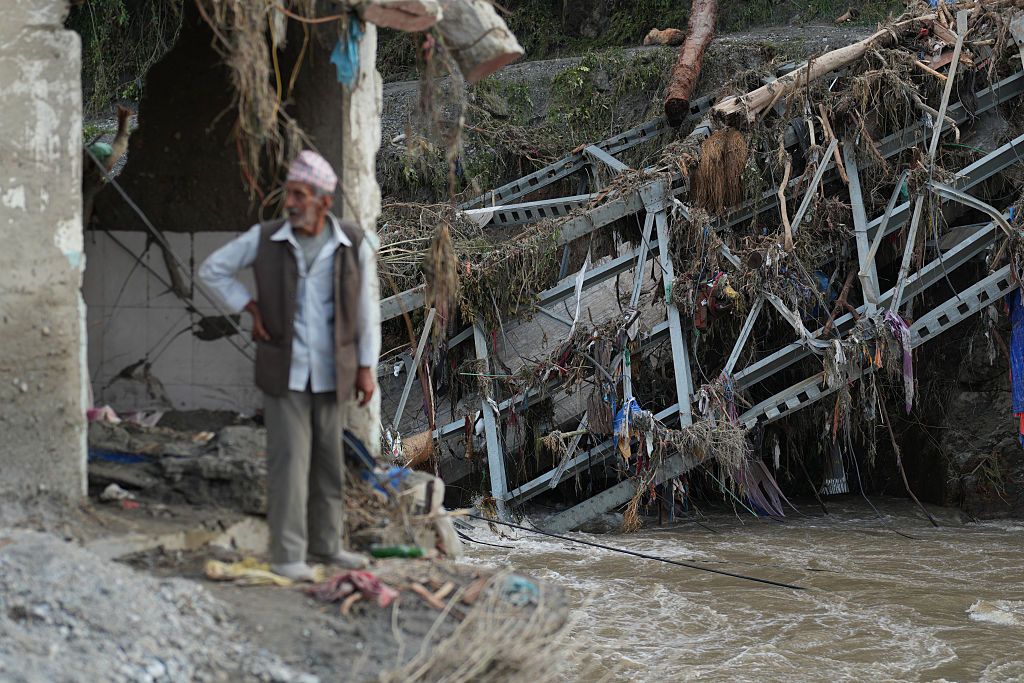 Aftermath of the massive flash floods in Nepal